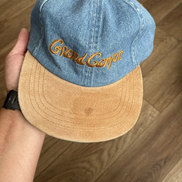 Vintage Grand Canyon Denim Dad Hat Cap - Picture 2 of 9